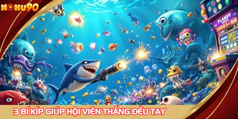 3 bí kíp giúp hội viên thắng đều tay với TP bắn cá dễ dàng